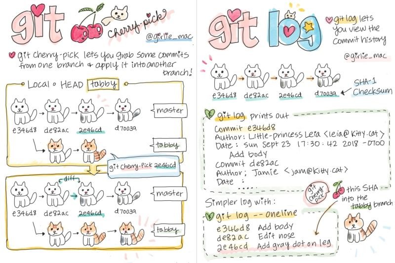 A small #GIT tutorial that is instructive and fun to look at. 😸