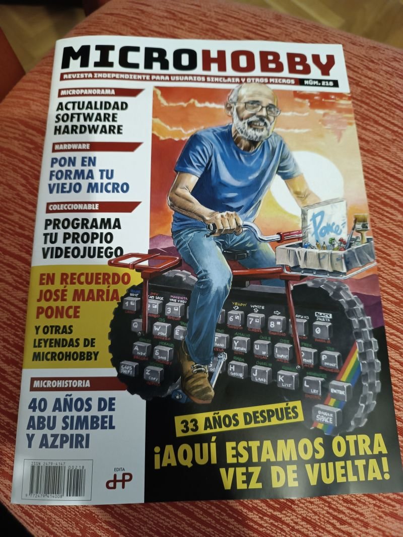 After 33 years, MicroHobby is back! 😀 👏 🎉