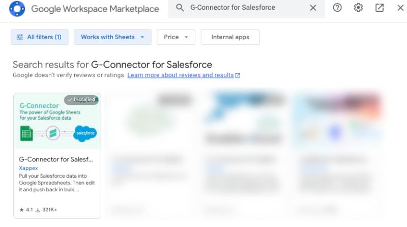 📊🛠️ Did you know about this way of having Salesforce data into your Google Sheets...