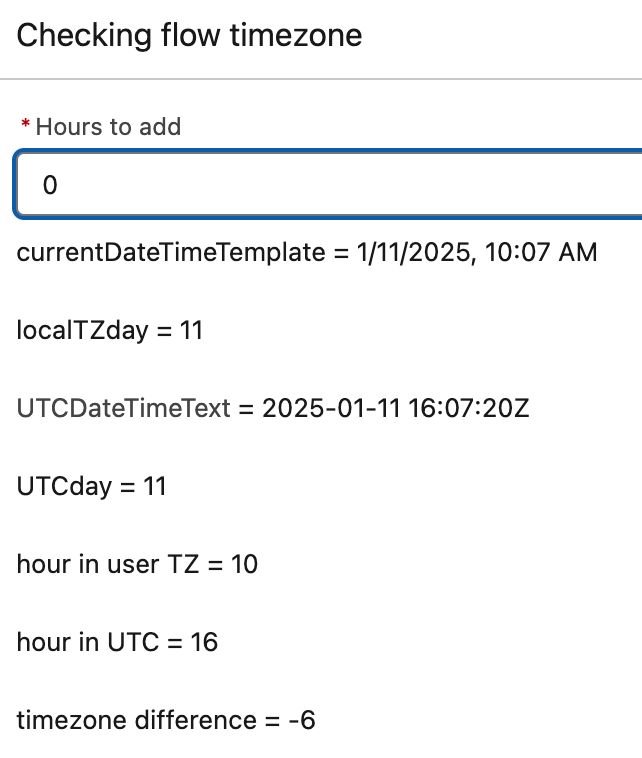 Did you know you can calculate the timezone offset directly in a flow using just fo...