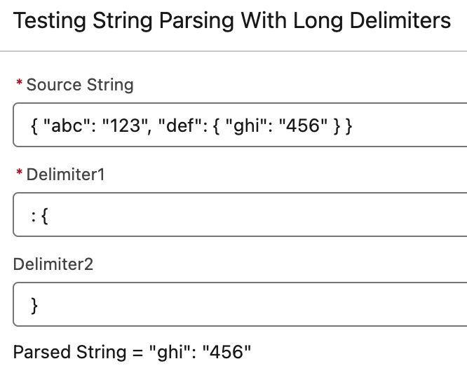 💡 Extracting Text Between Delimiters in Salesforce Flows