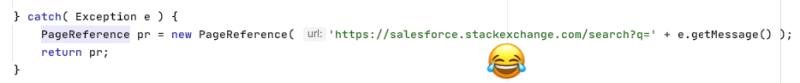 Error "handling" 😂