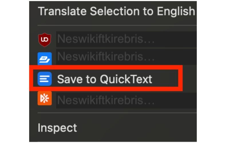 Here is one more browser extension I created: QuickText.