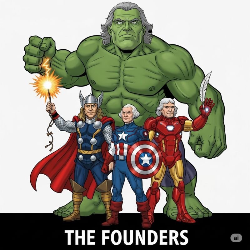 I've attempted to use AI to recreate a 4th July cartoon that I have in one of my t-...