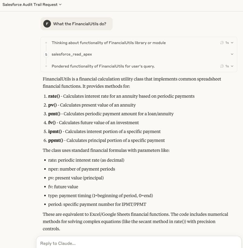 I've experimented Anthropic Claude with the Salesforce MCP Connector - ๐ thanks to...