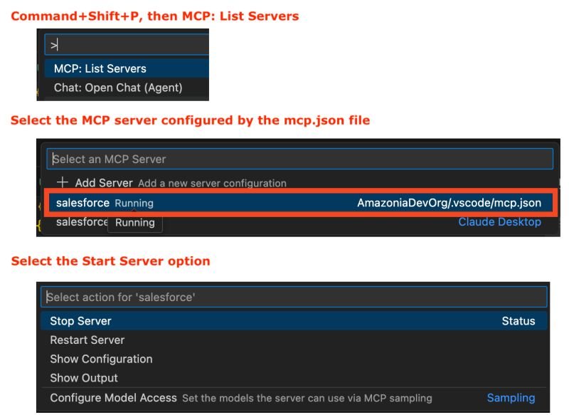 I've experimented with Salesforce's own MCP implementation this time.