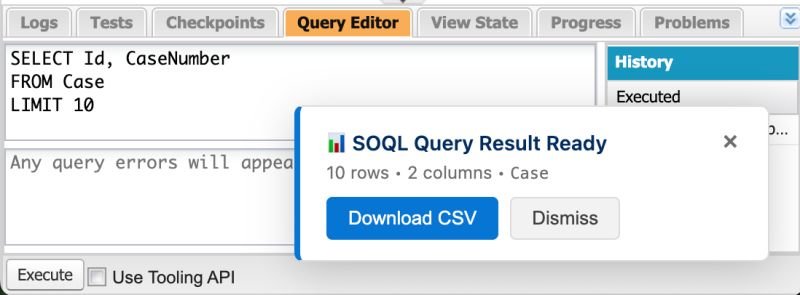 I've released a new browser extension that gives the ability to download a CSV file...