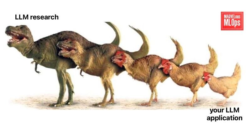 If only I could invert that sequence and get a dino from my little LLM app! 🤣