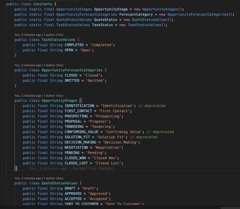 💡 Look at this great idea to better organize constants in your code: